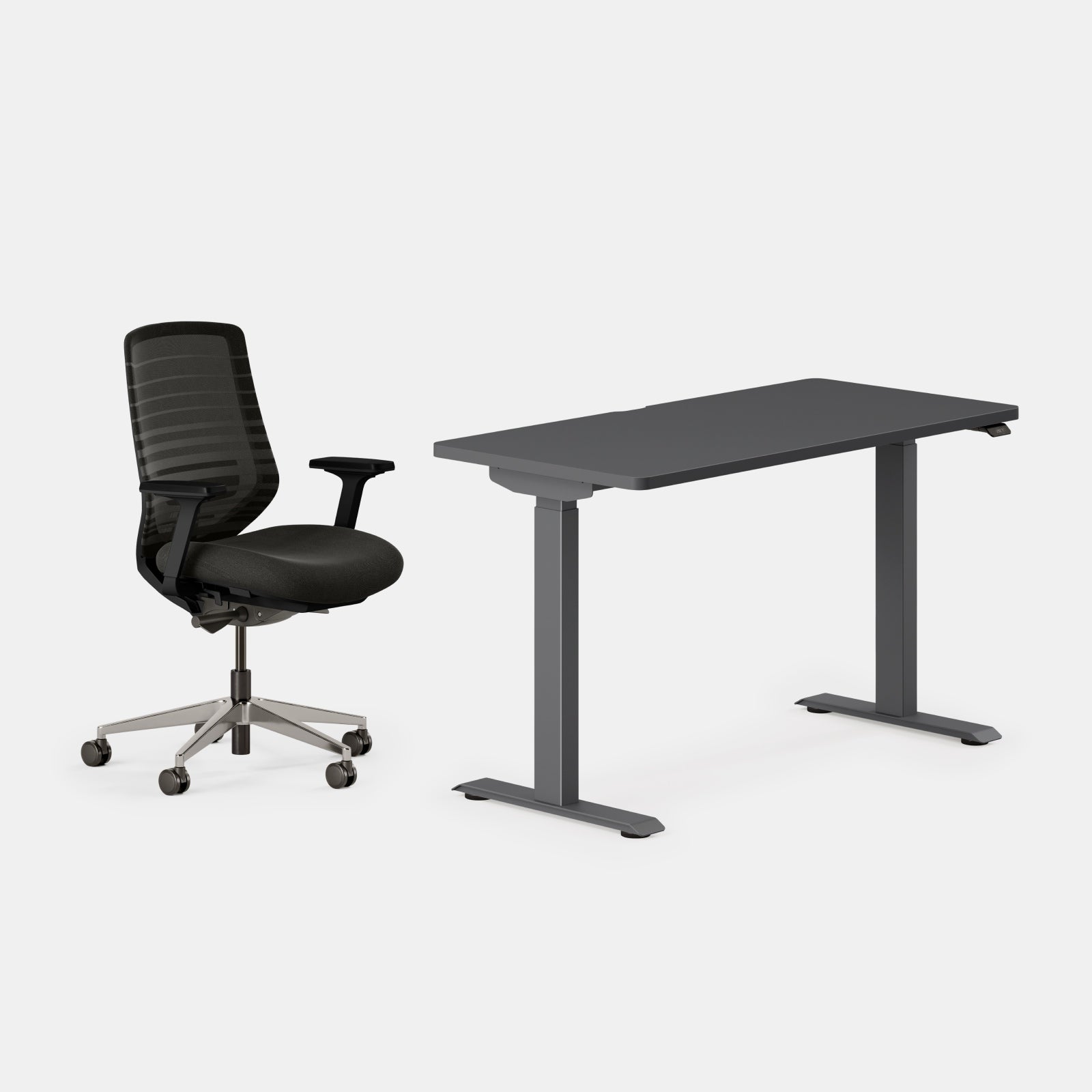 BlackBlack_CharcoalCharcoal Ergonomic Duo Bundle - Image 1