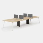 Six Person Desk Panels - Image 7
