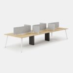 Six Person Desk Panels - Image 8