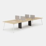 Six Person Desk Panels - Image 6